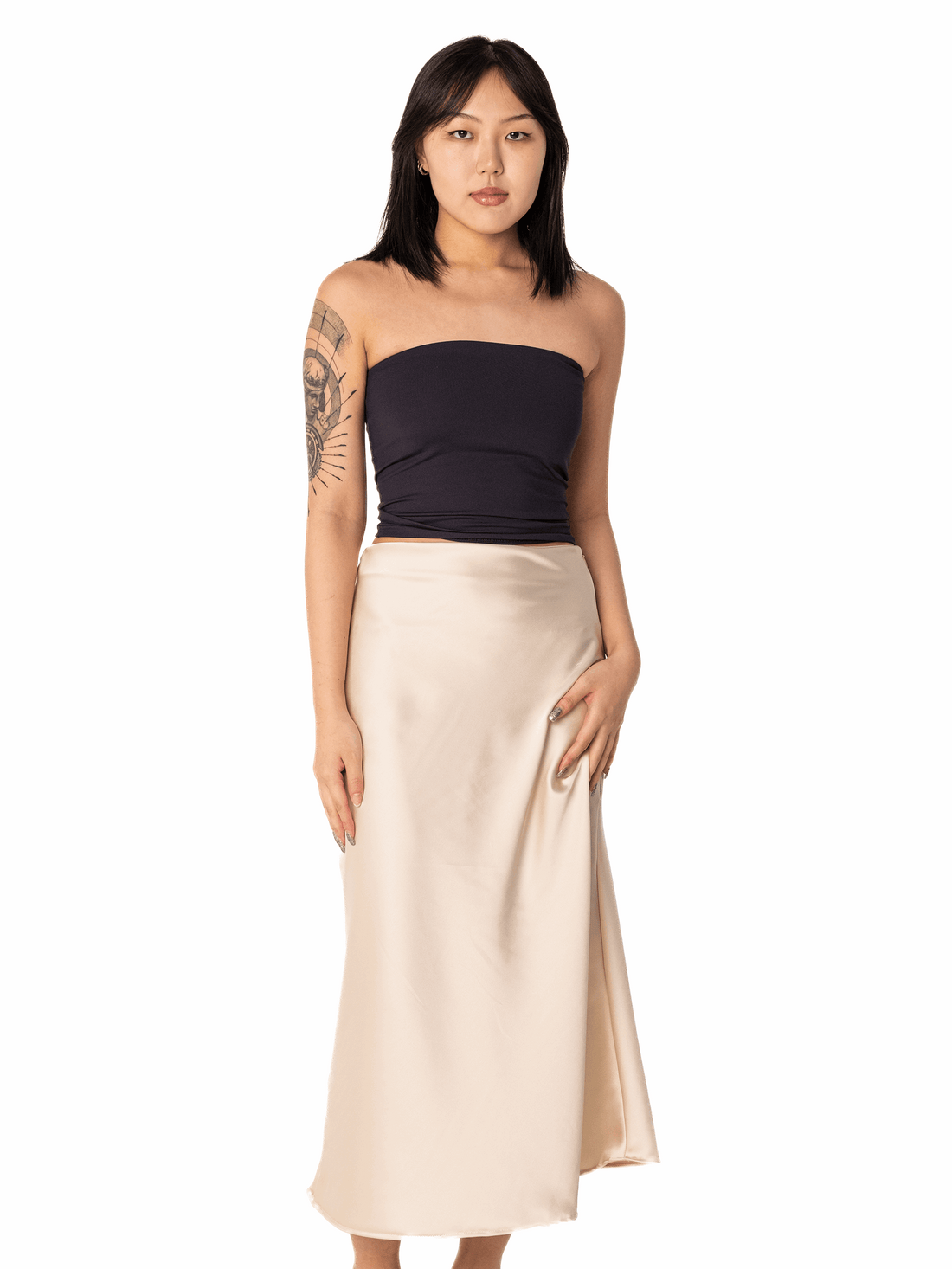 Top Aria Cropped Sem Alça