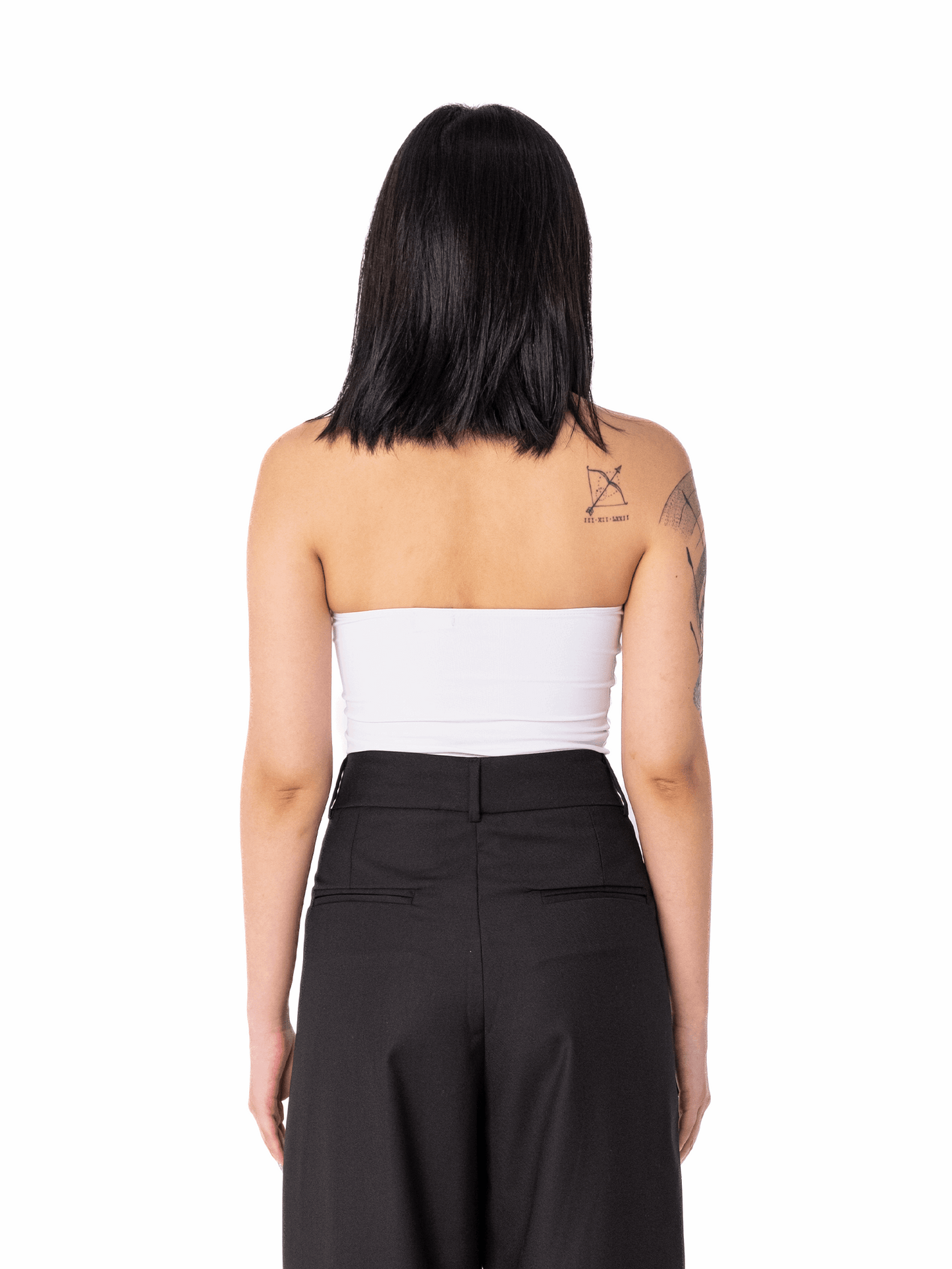Top Aria Cropped Sem Alça
