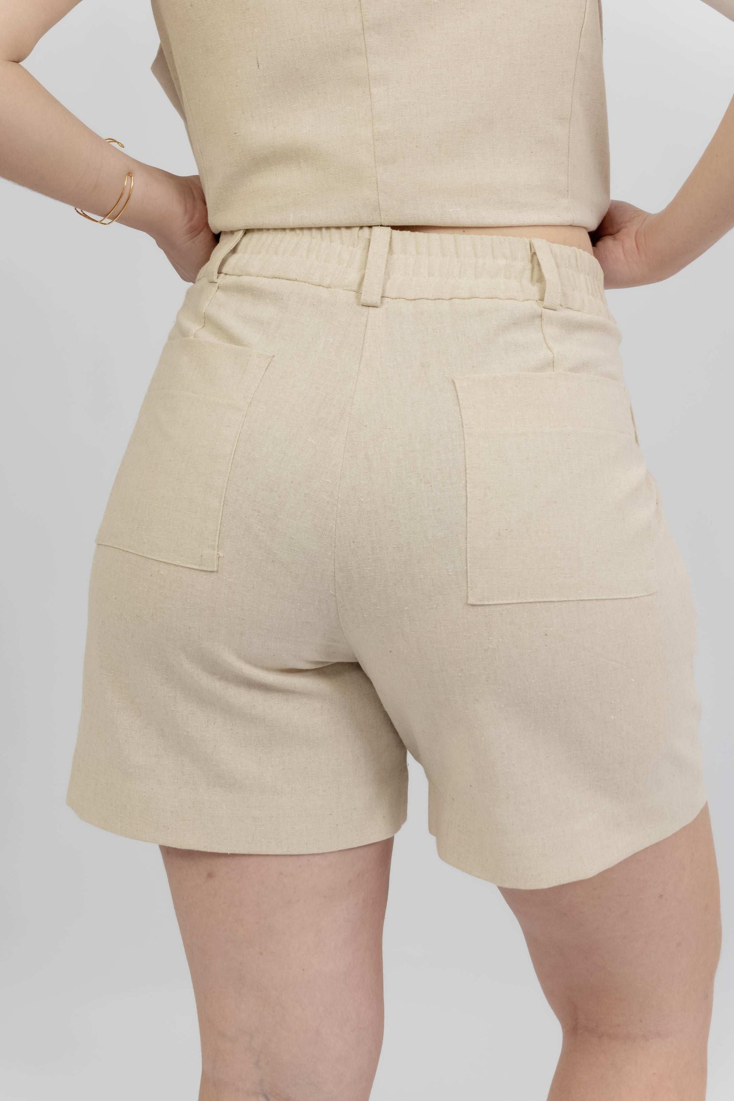 Shorts Linho Lívia