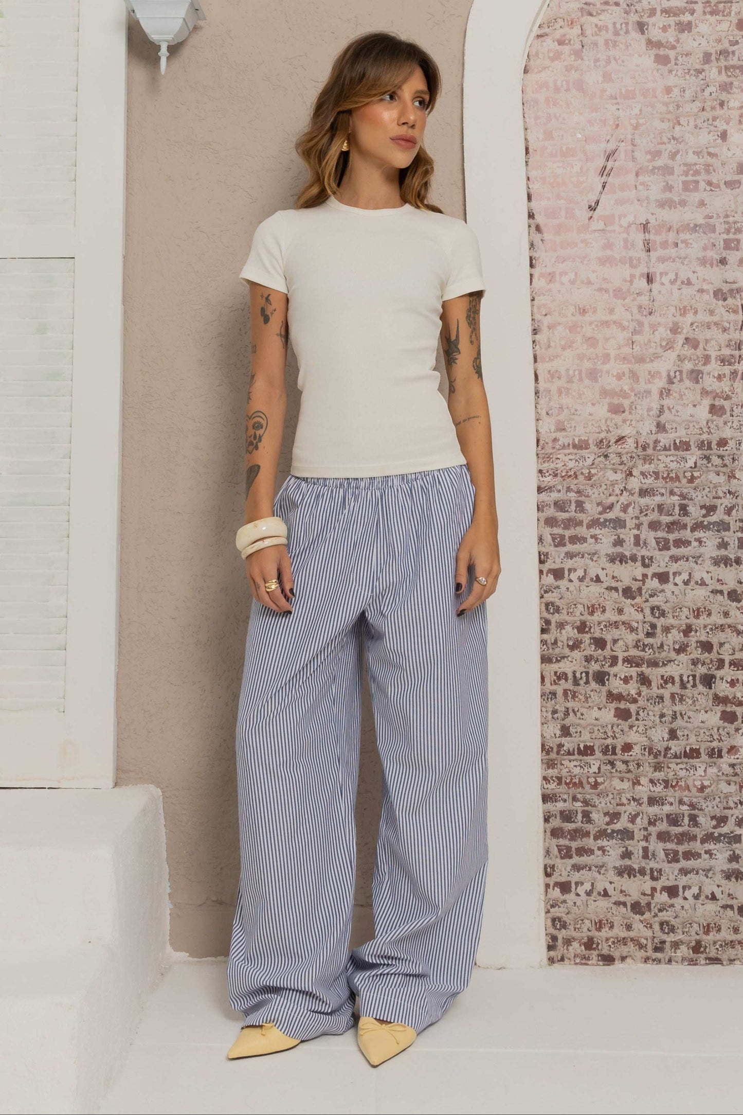 Calça Ellie Listrada