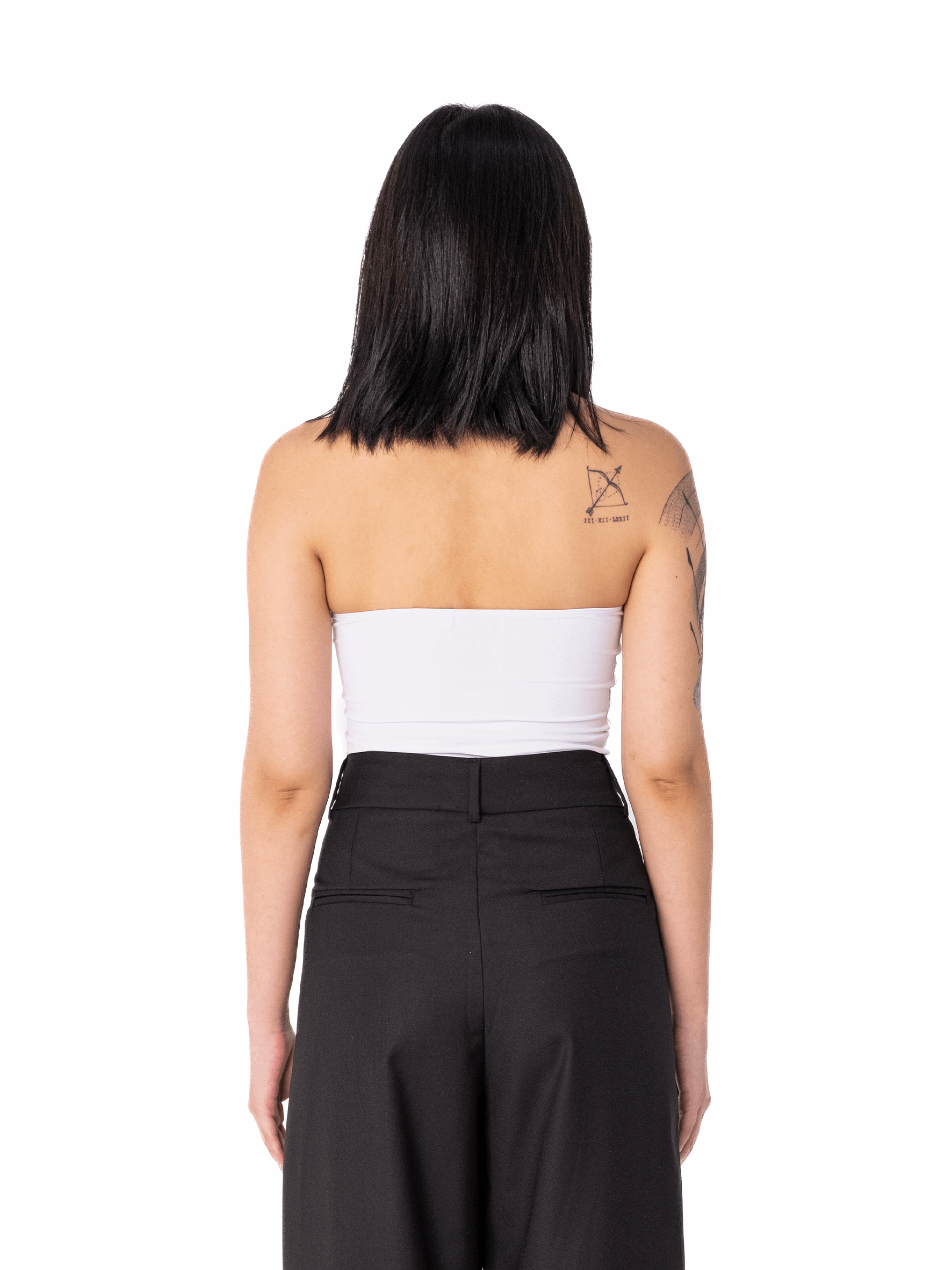Top Aria Cropped Sem Alça