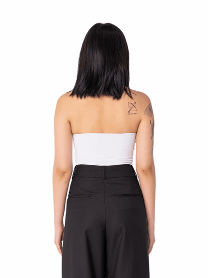 Top Aria Cropped Sem Alça