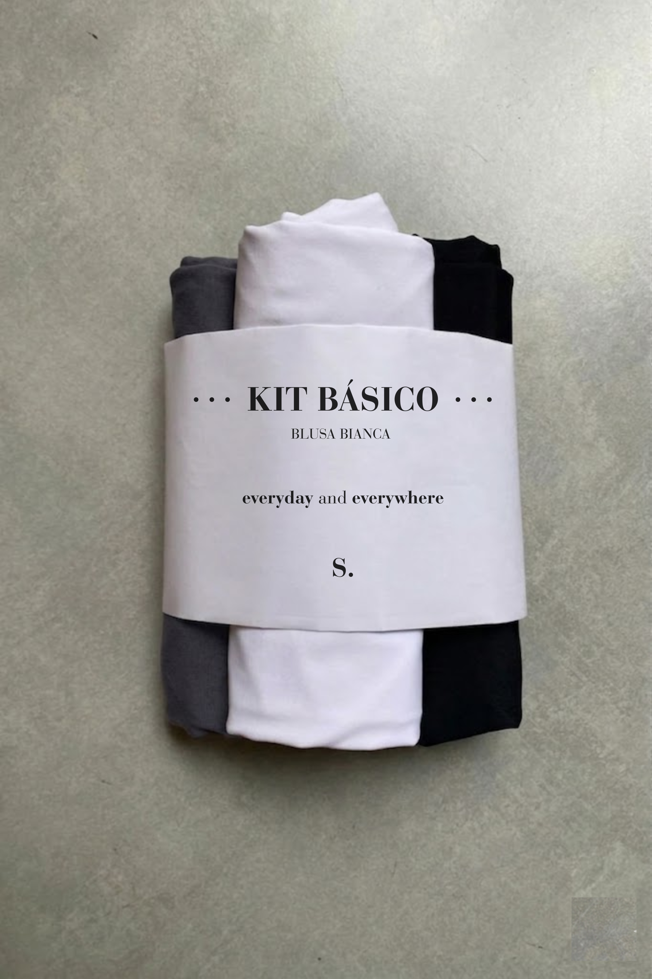 Kit Blusa Bianca