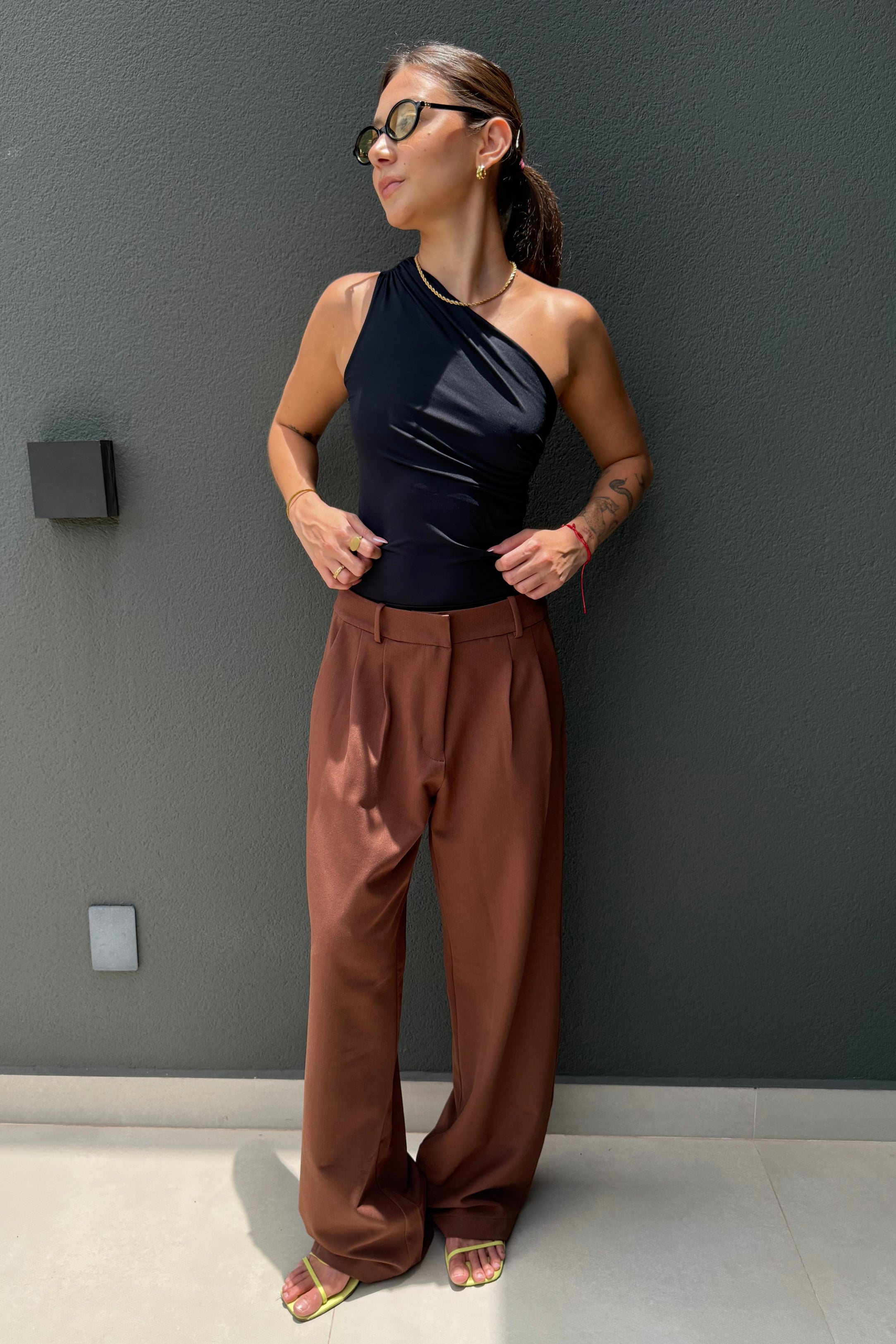 Calça Alfaiataria Diana (Cintura Alta)