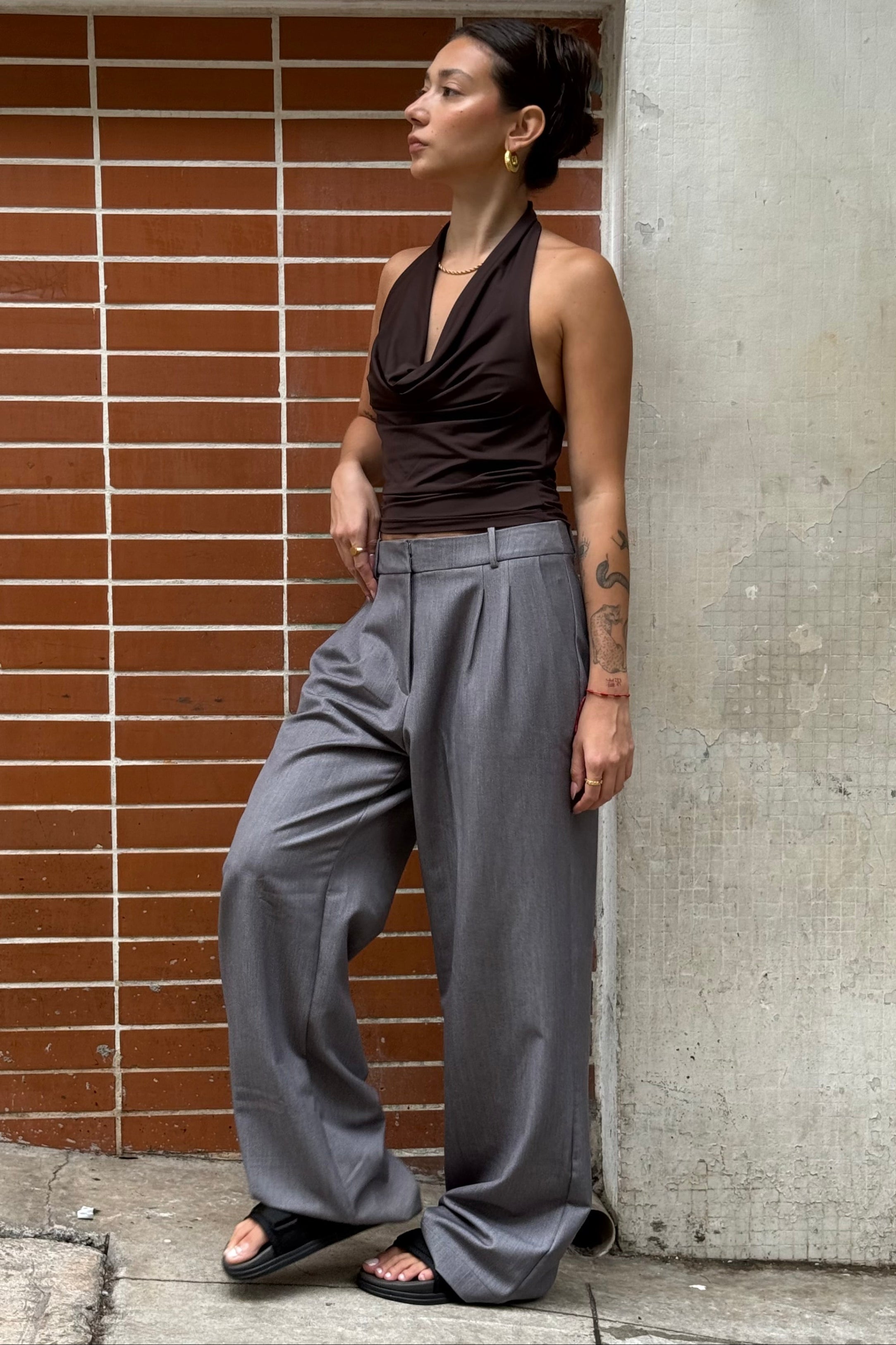 Calça Alfaiataria Diana (Cintura Alta)