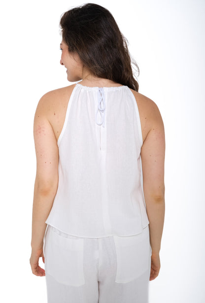 Blusa Dolce Linho Off-White