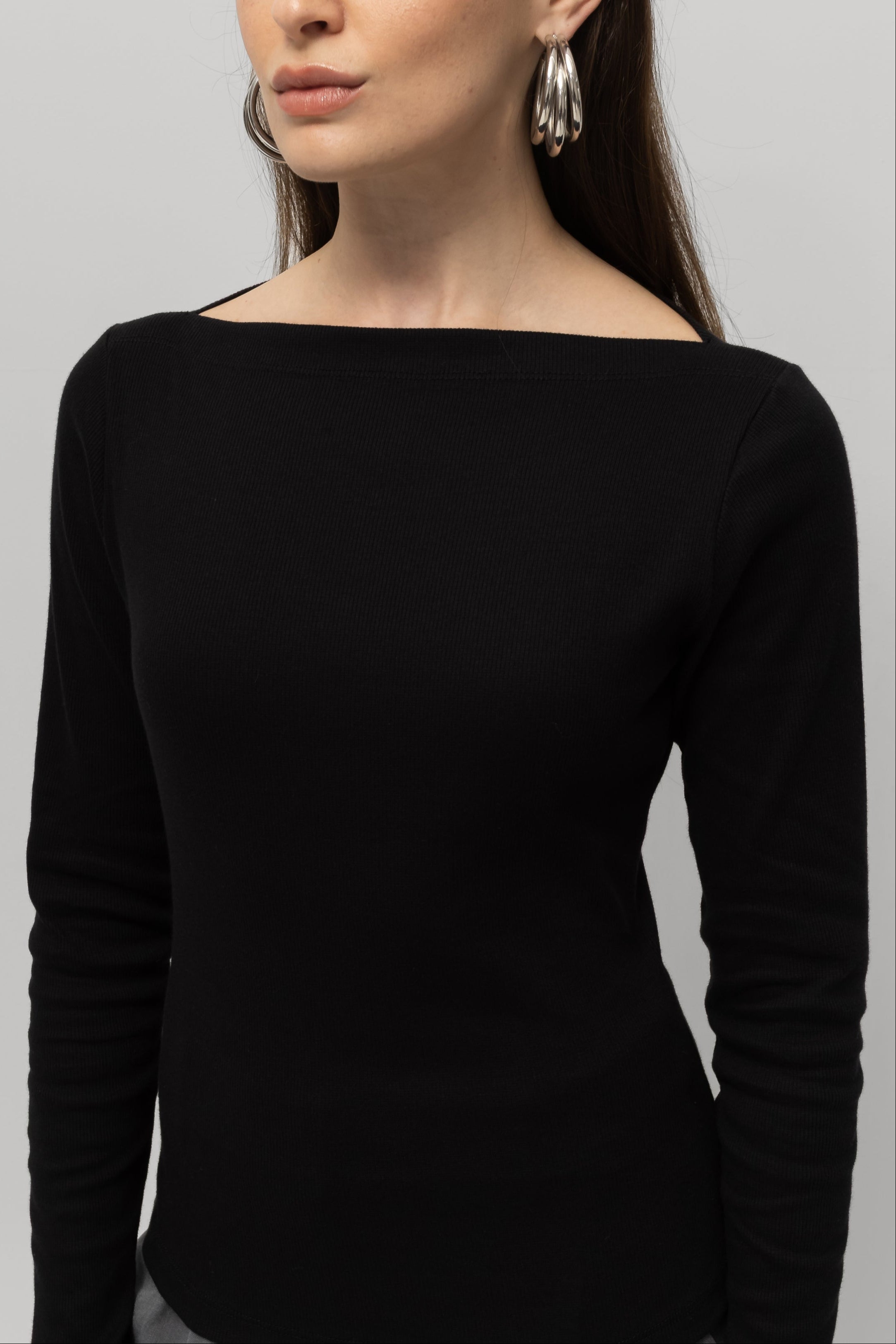 ⁠Blusa Olivia Manga Longa