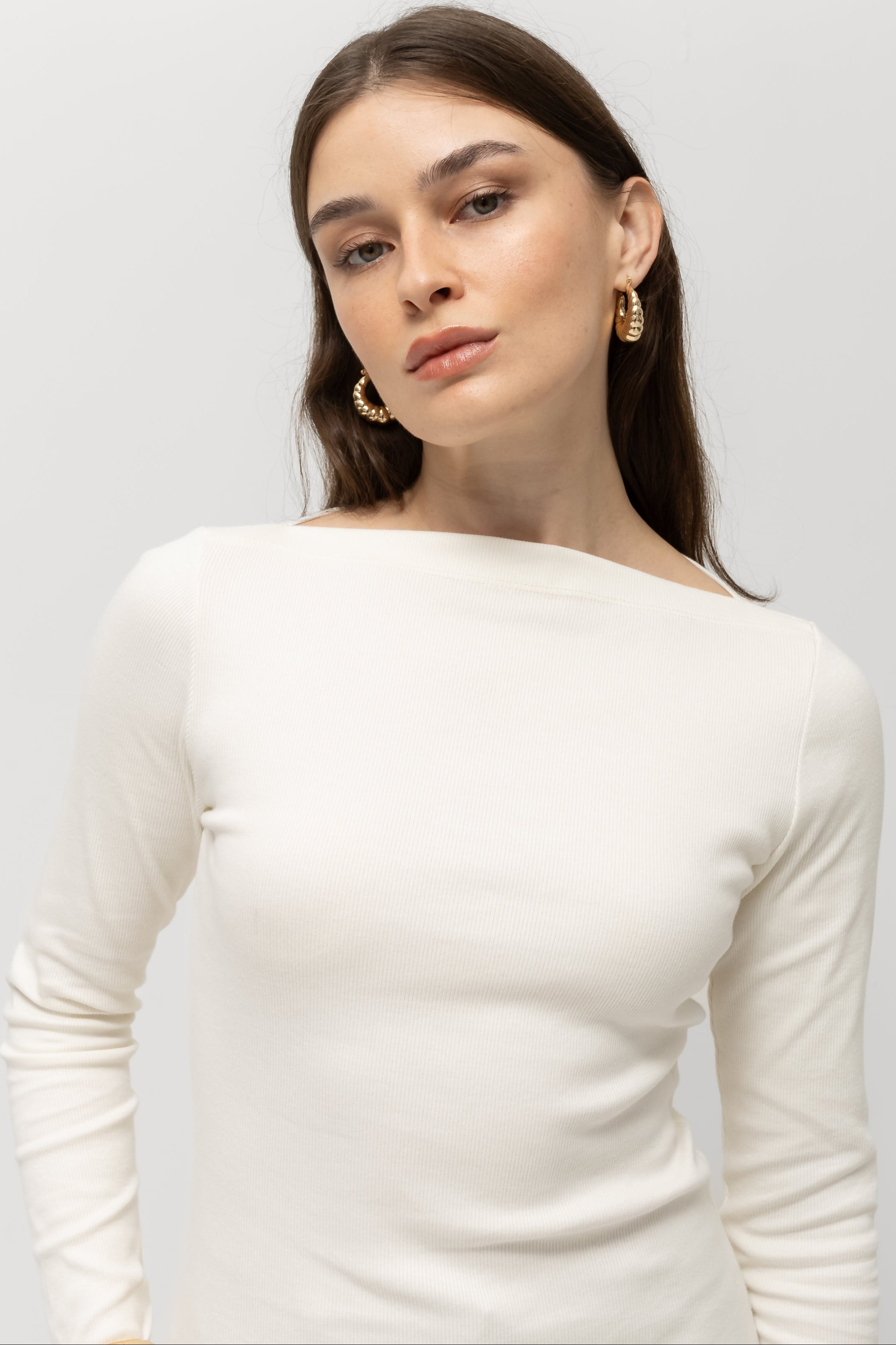 ⁠Blusa Olivia Manga Longa