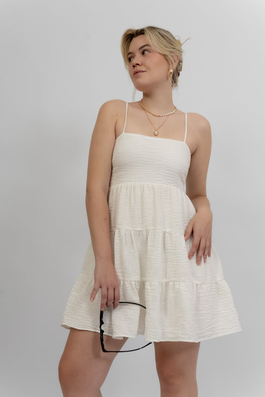 Vestido Luiza Off-White