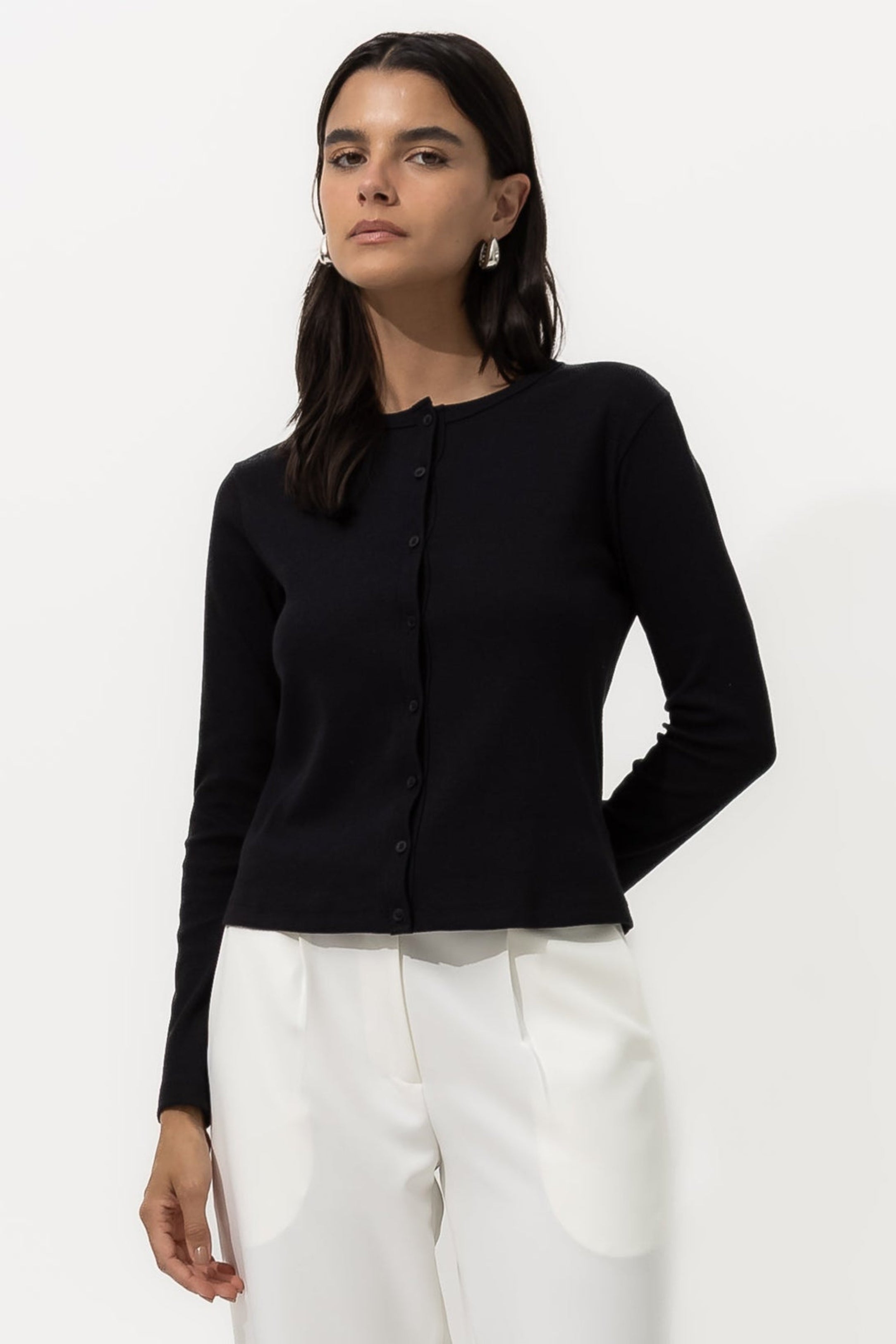 Cardigã Canelado Fiorella