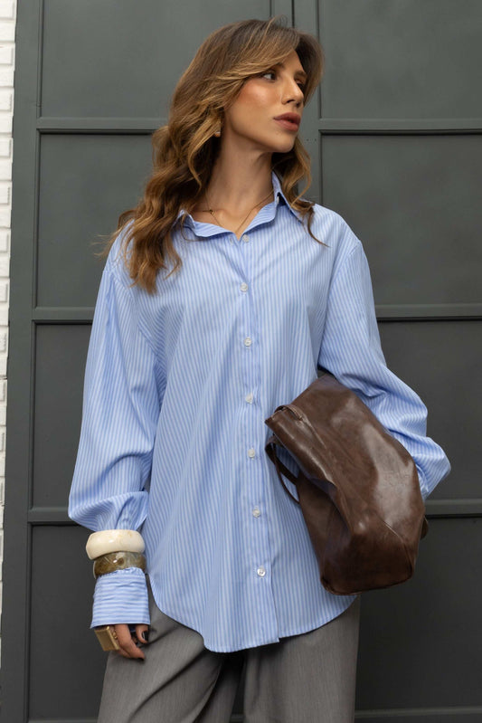 Camisa Iara Listrada