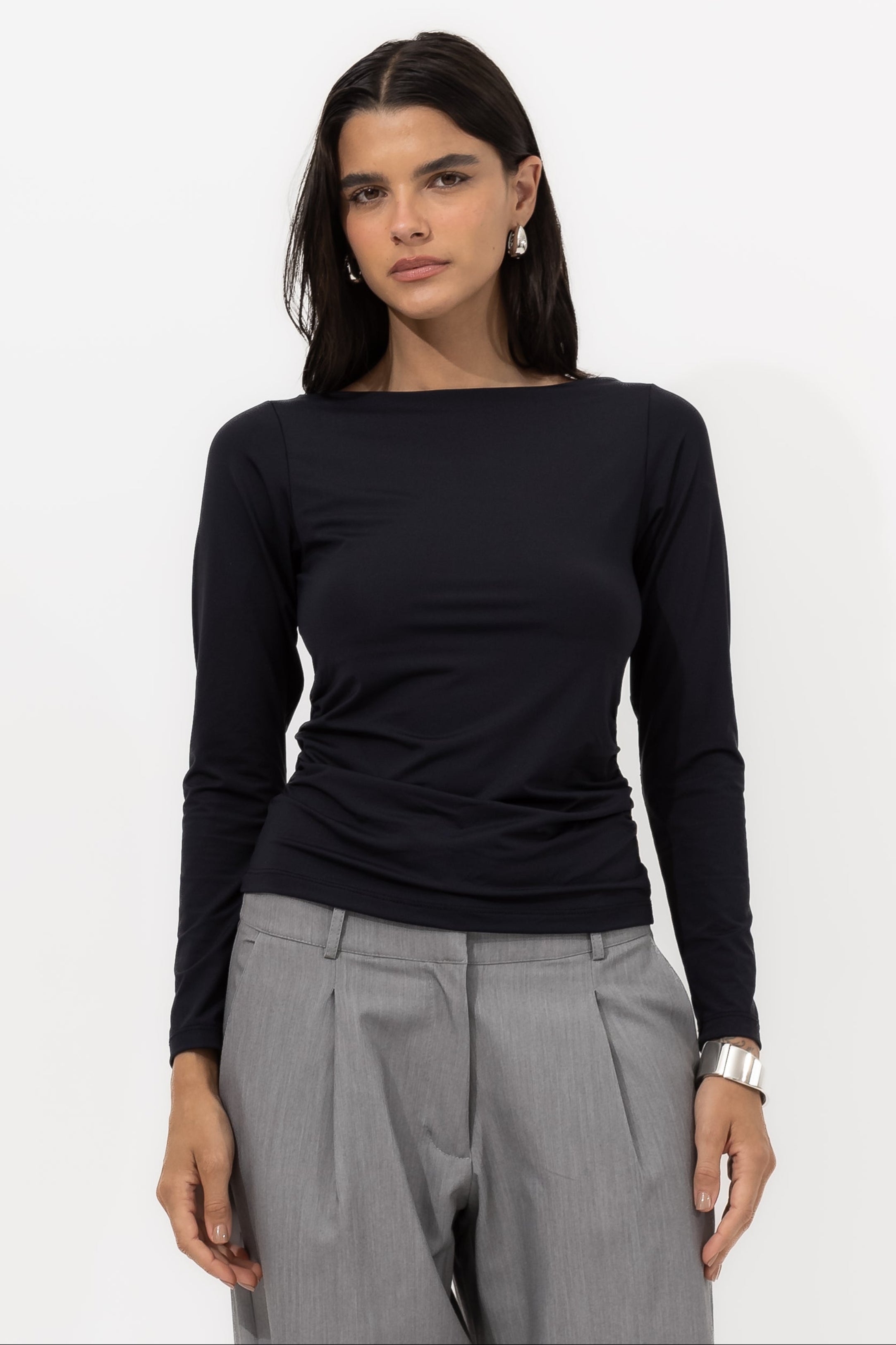 ⁠Blusa Jordana Manga Longa