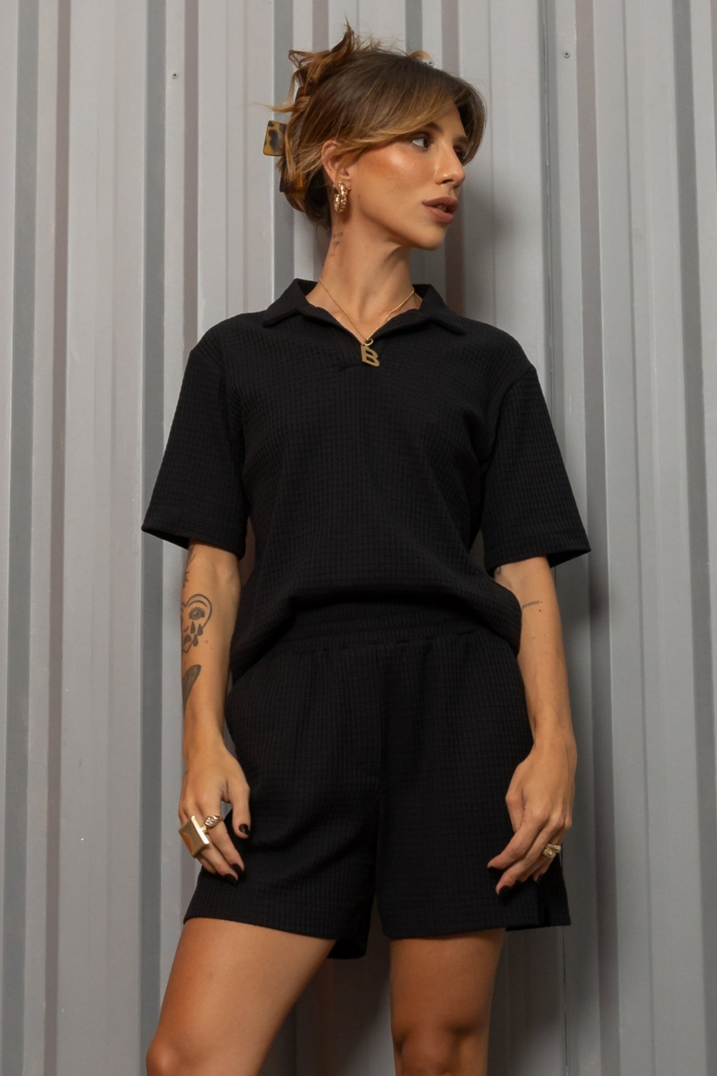 Blusa Polo Alana