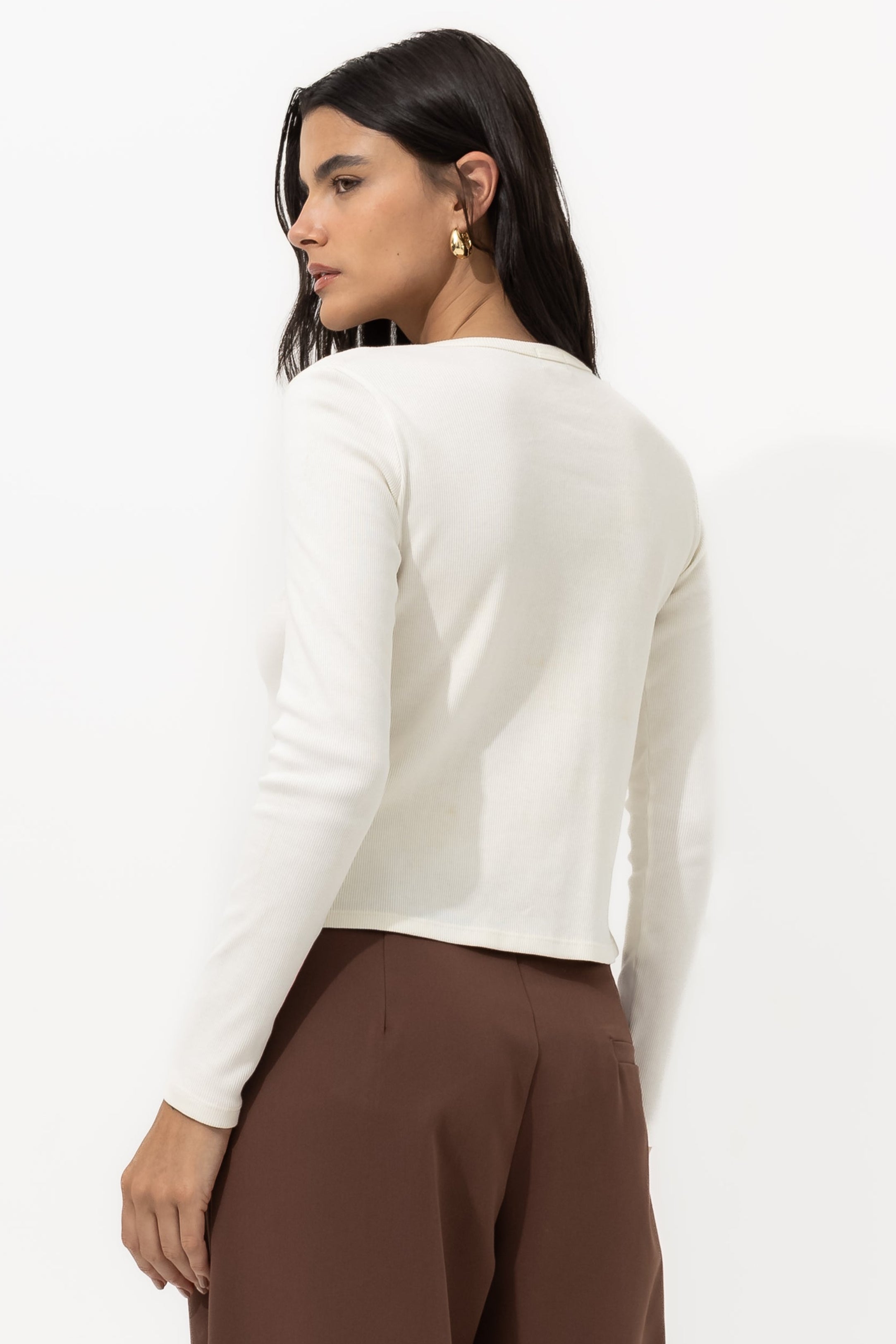 Cardigã Canelado Fiorella