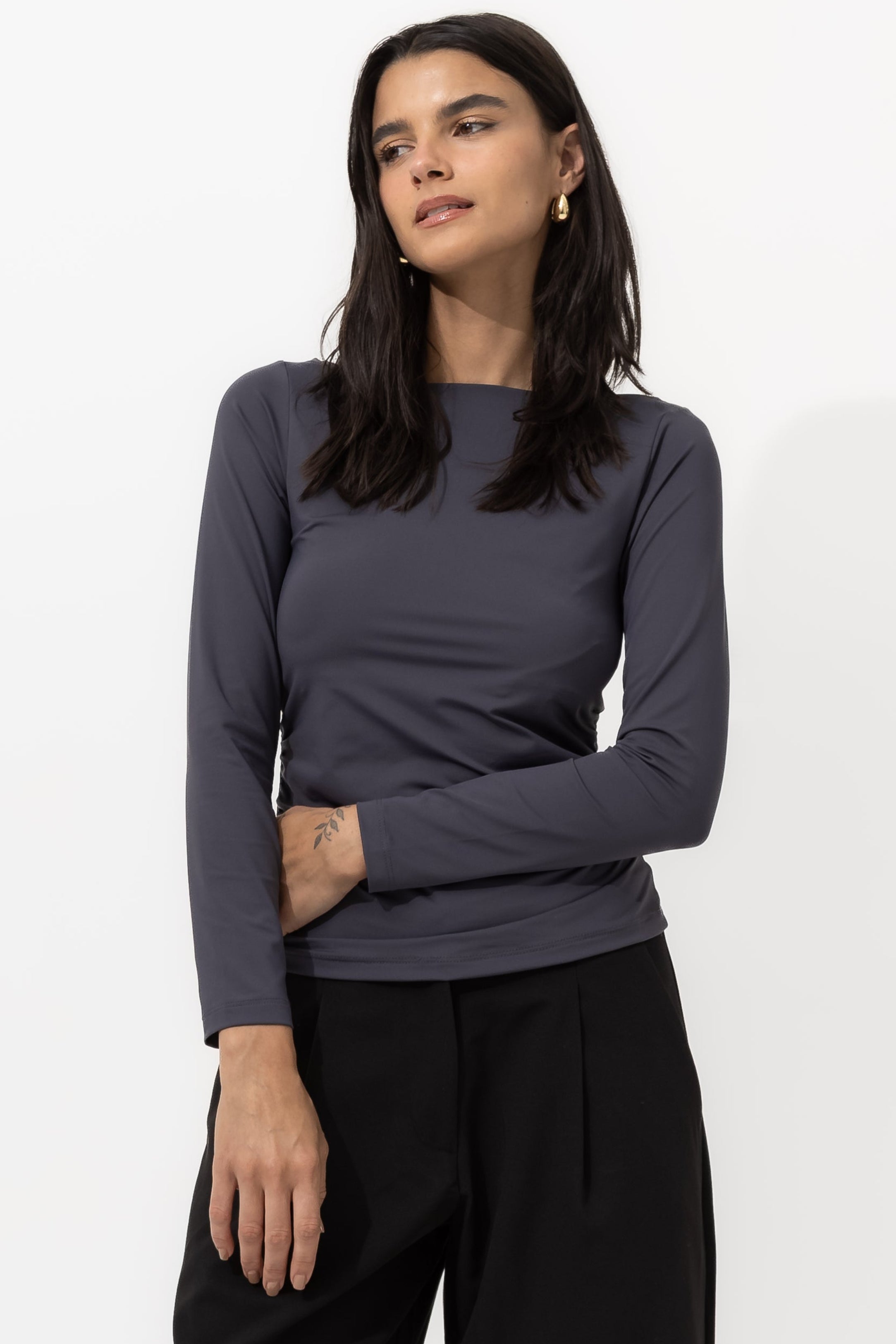 ⁠Blusa Jordana Manga Longa