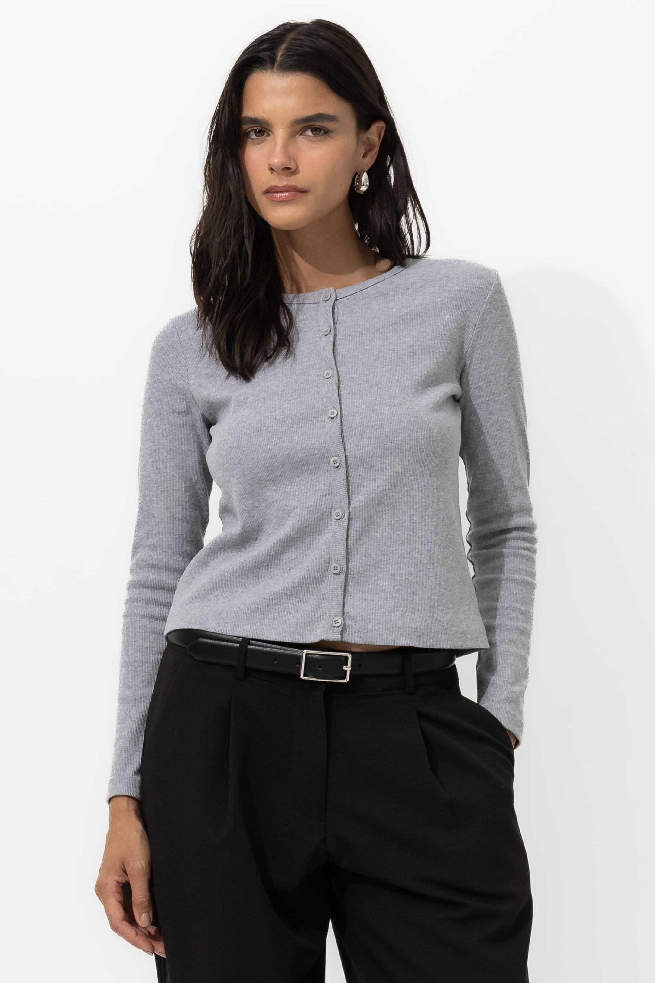 Cardigã Canelado Fiorella