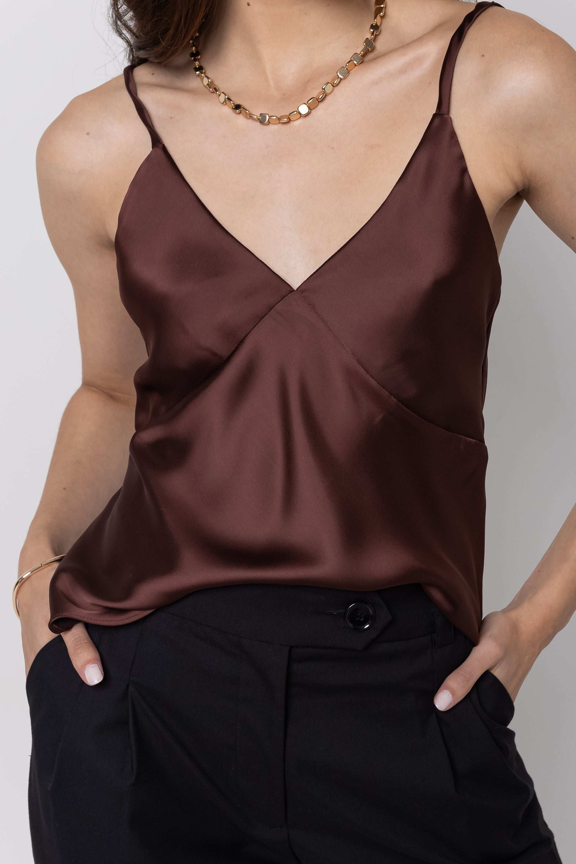 Blusa Chloe Cetim