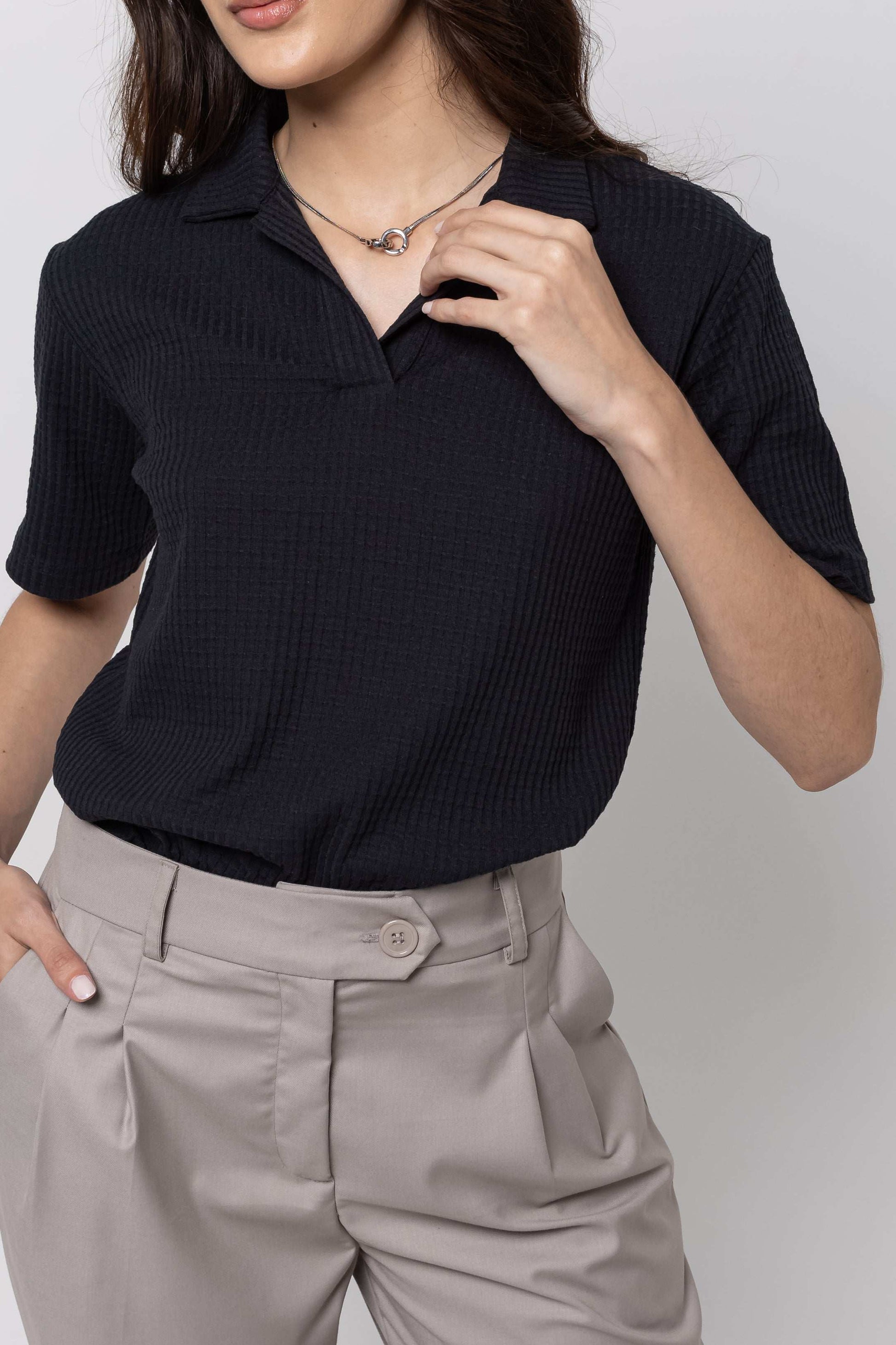 Blusa Polo Alana