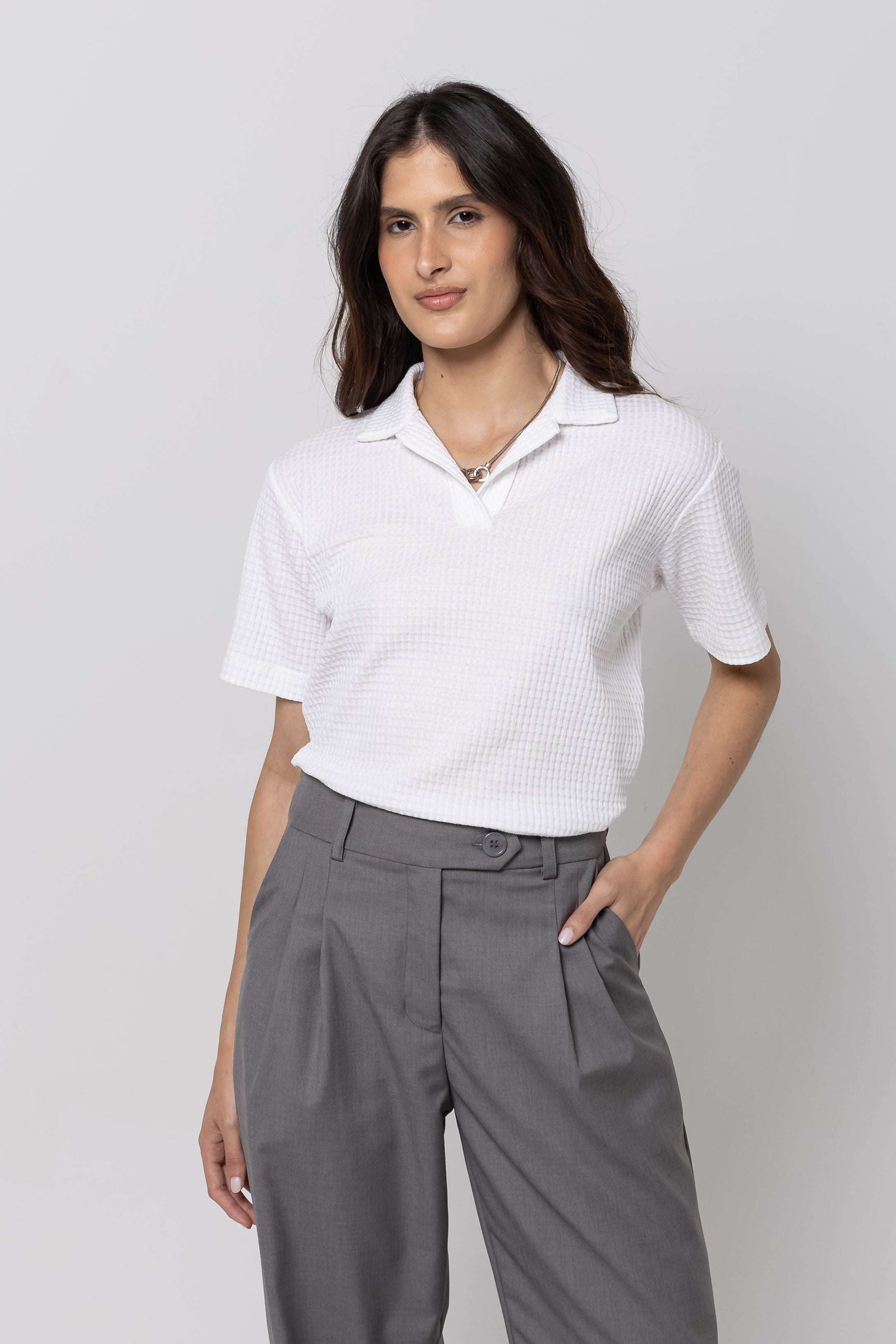 Blusa Polo Alana