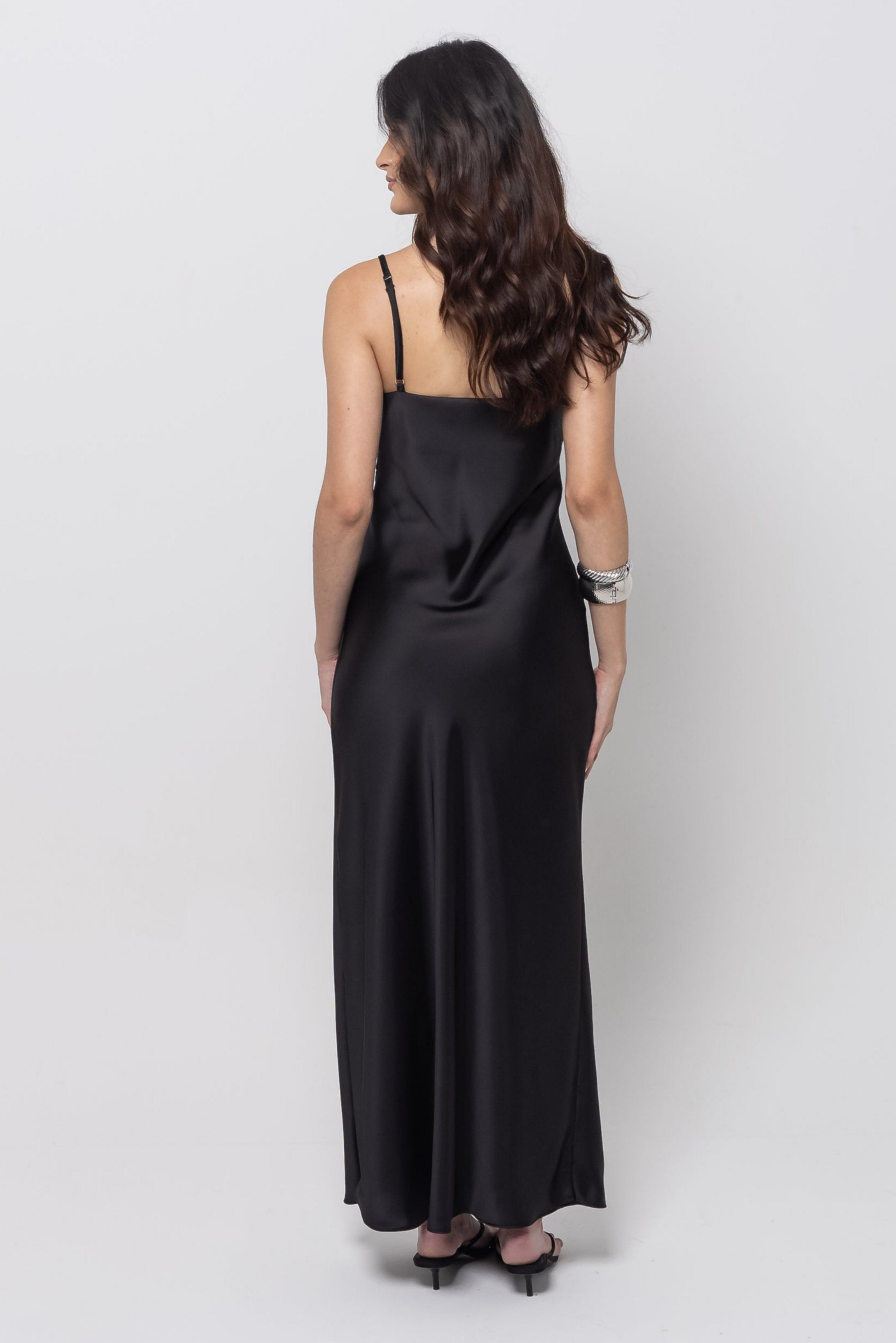 Vestido Cetim Courtney