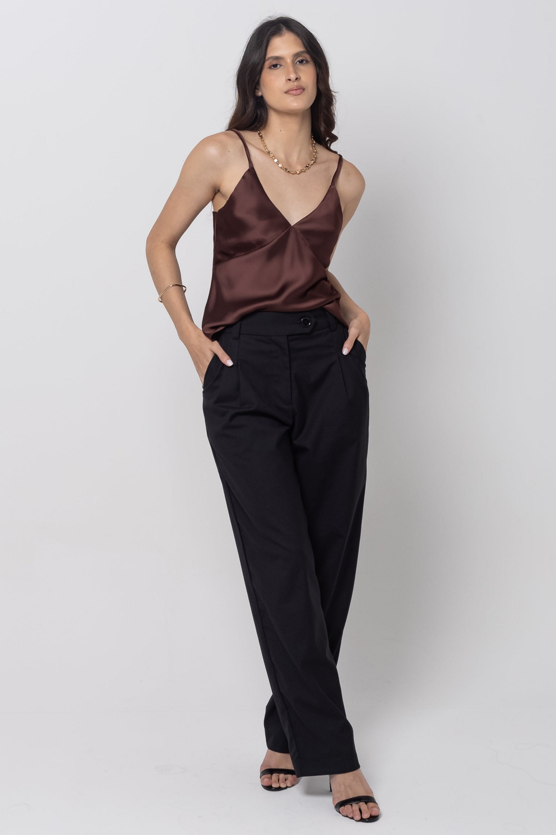 Blusa Chloe Cetim