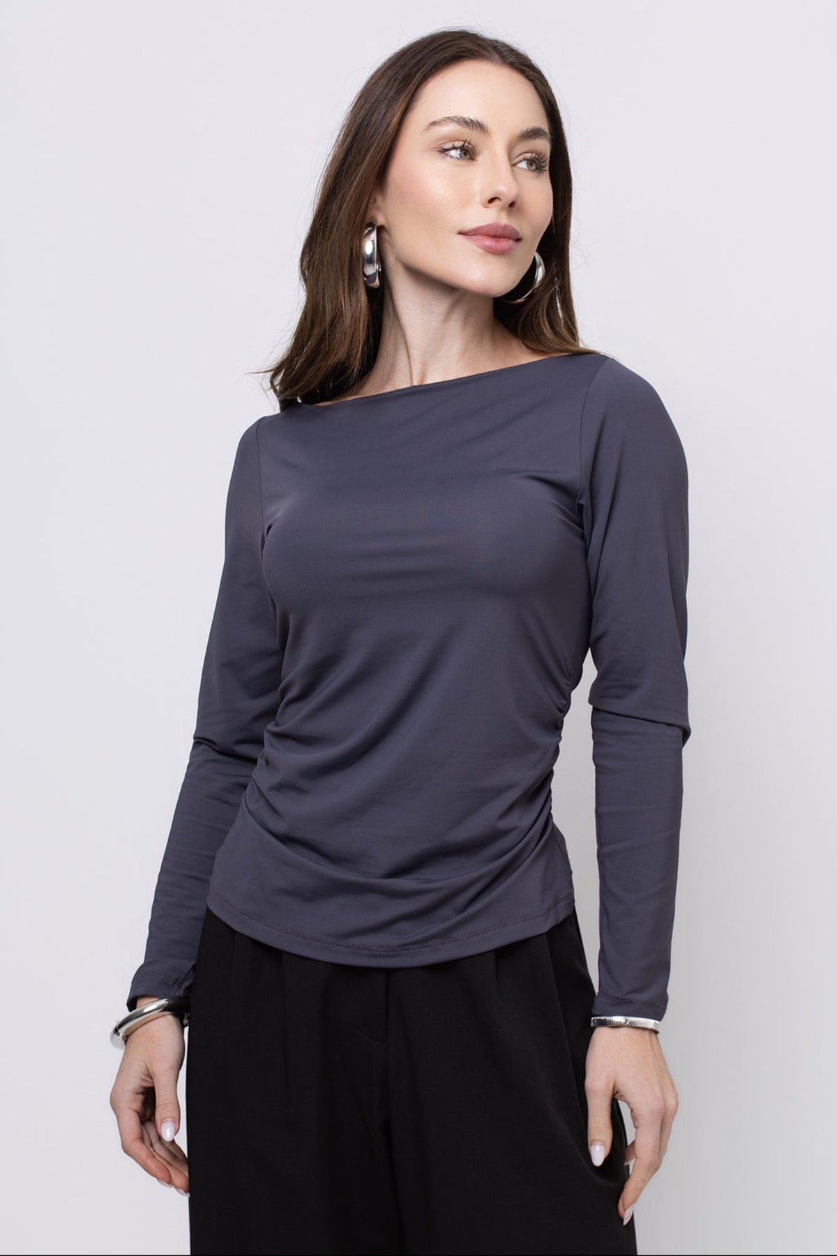 ⁠Blusa Jordana Manga Longa
