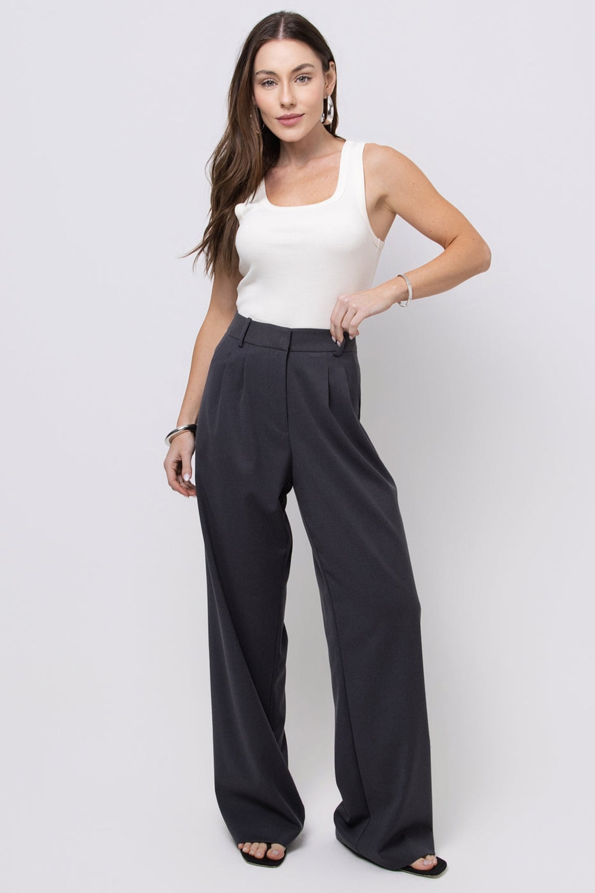 Calça Alfaiataria Diana (Cintura Alta)