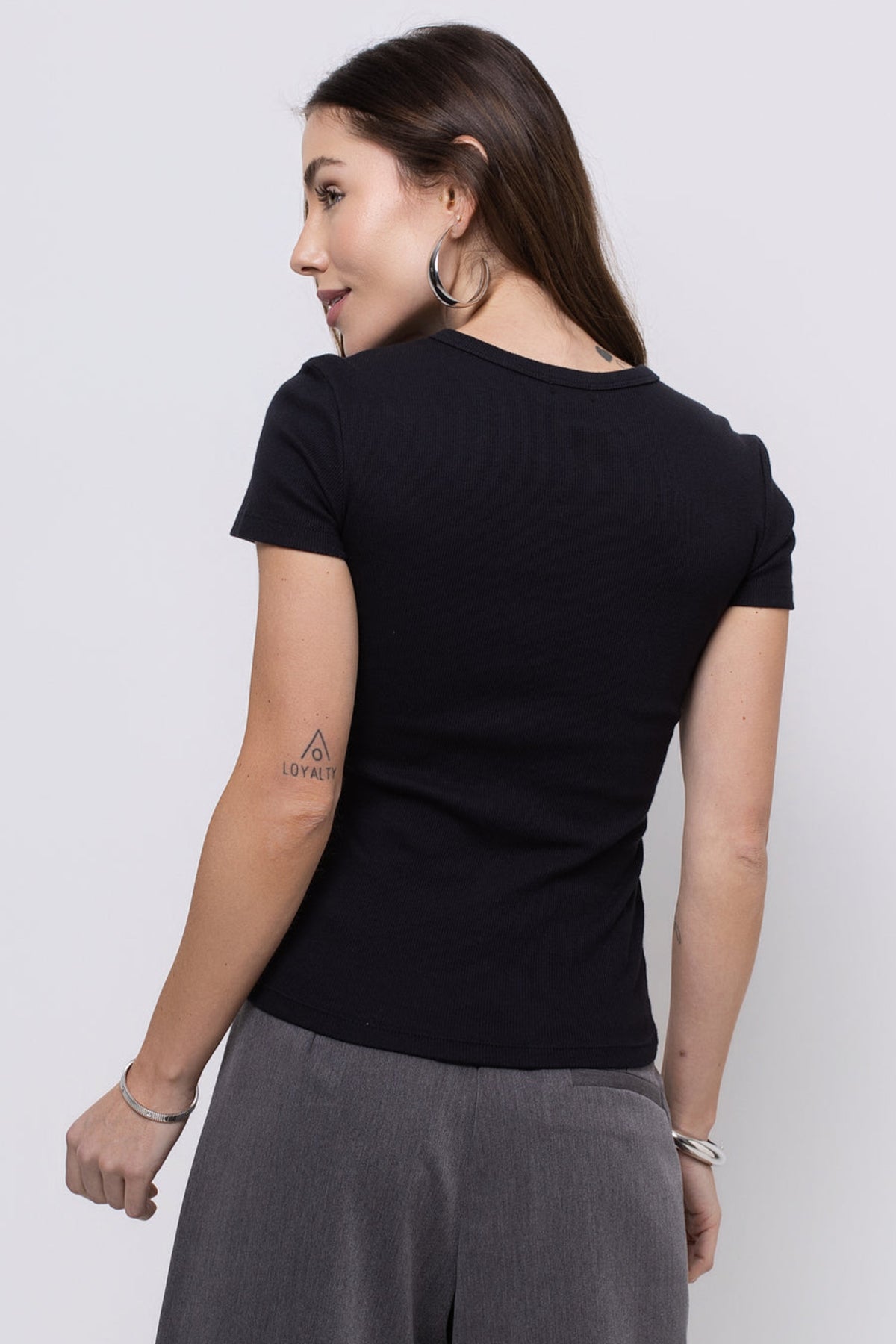 Babylook Vivienne Canelado Algodão
