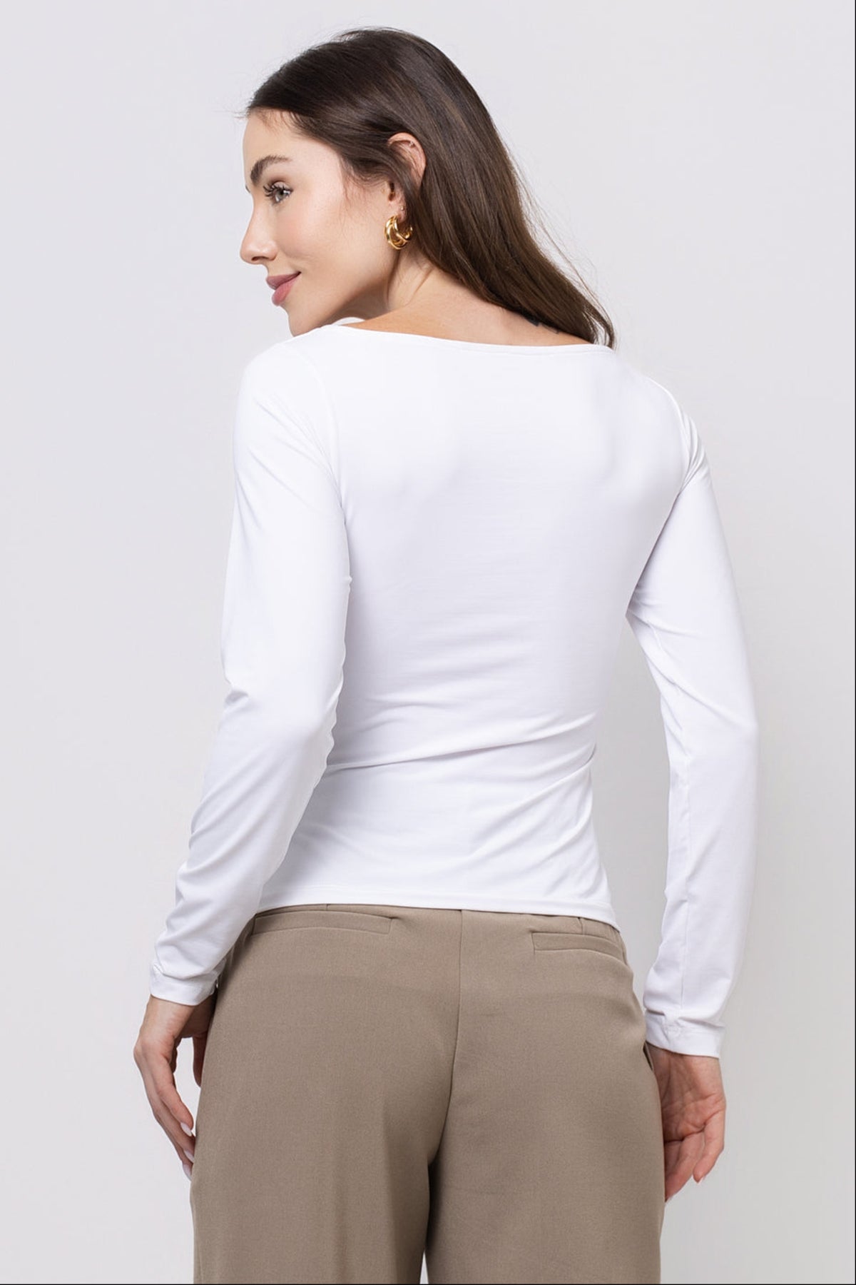 ⁠Blusa Jordana Manga Longa