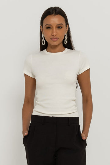 Babylook Vivienne Canelado Algodão