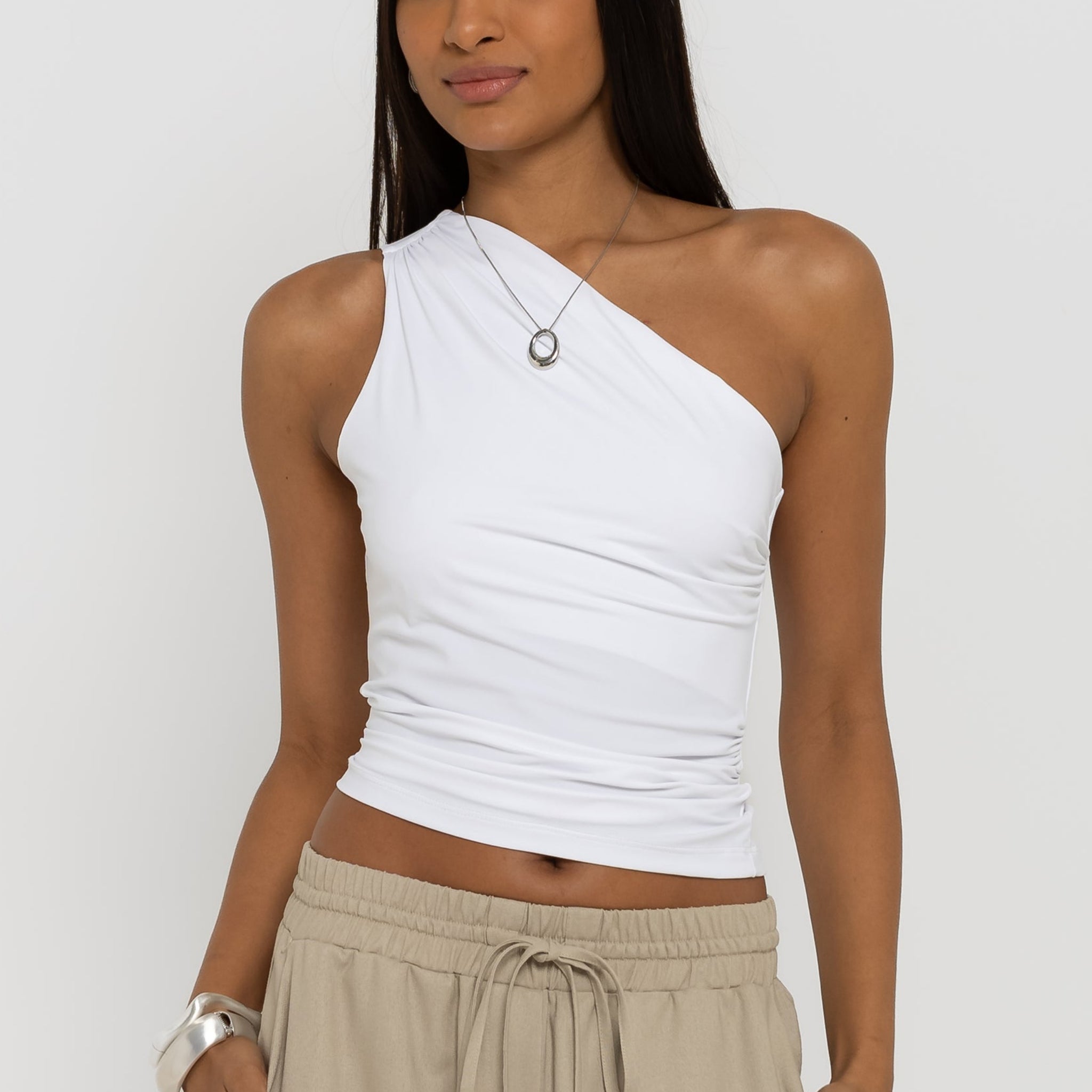 Blusa Thaila Assimétrica