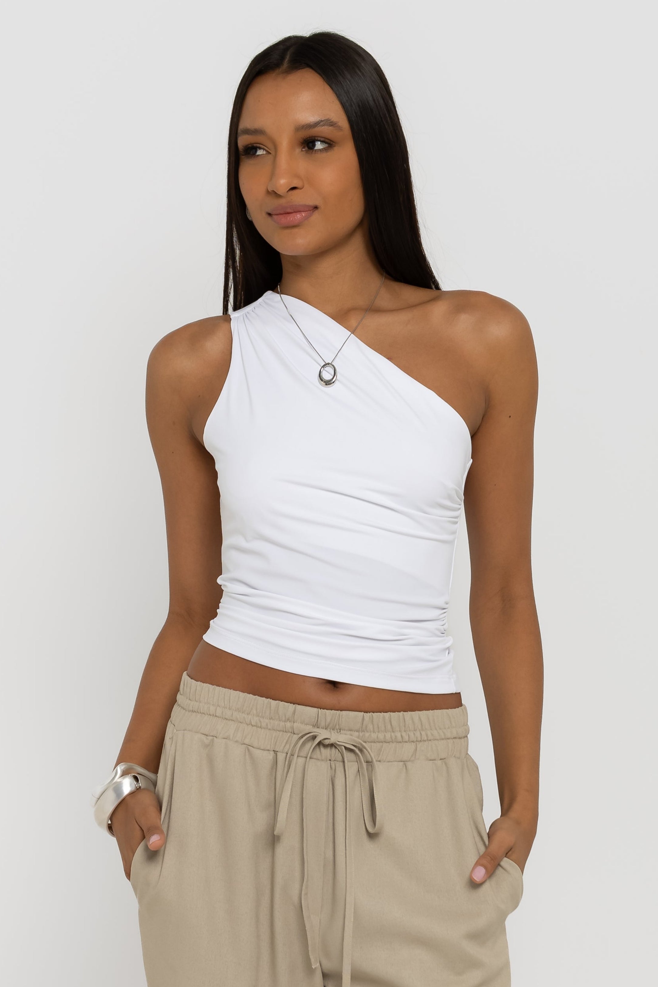 Blusa Thaila Assimétrica