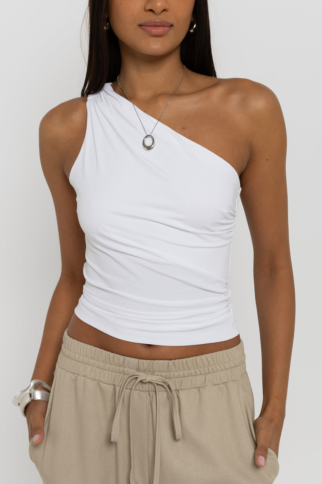 Blusa Thaila Assimétrica