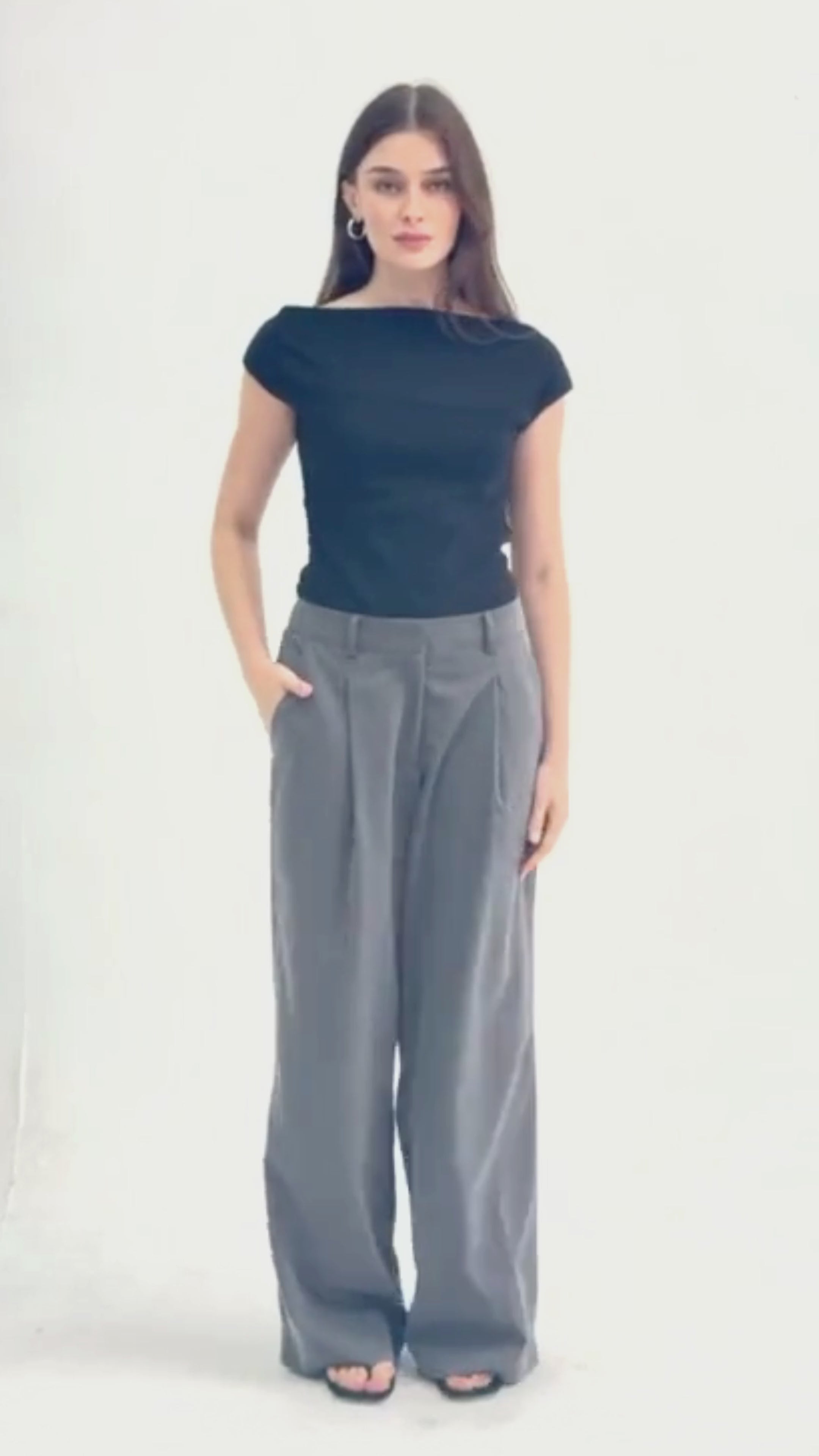 Calça New Hannah (Wide-Leg)