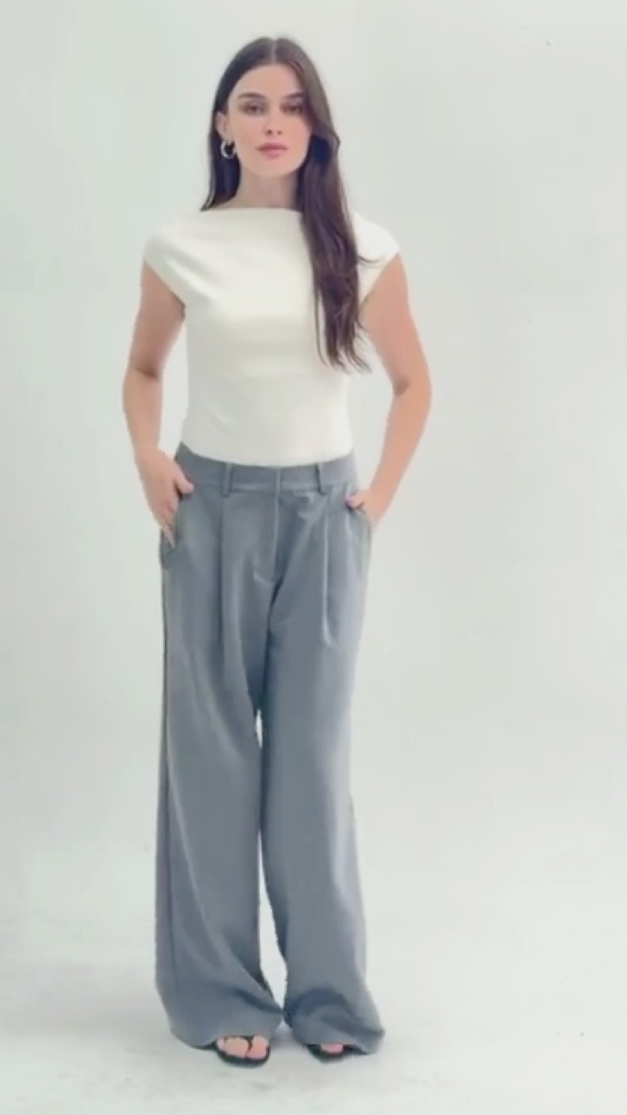 Calça New Hannah (Wide-Leg)